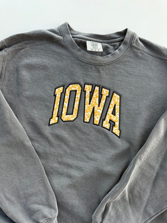 School Applique Sweatshirt - comfort colors sweatshirt