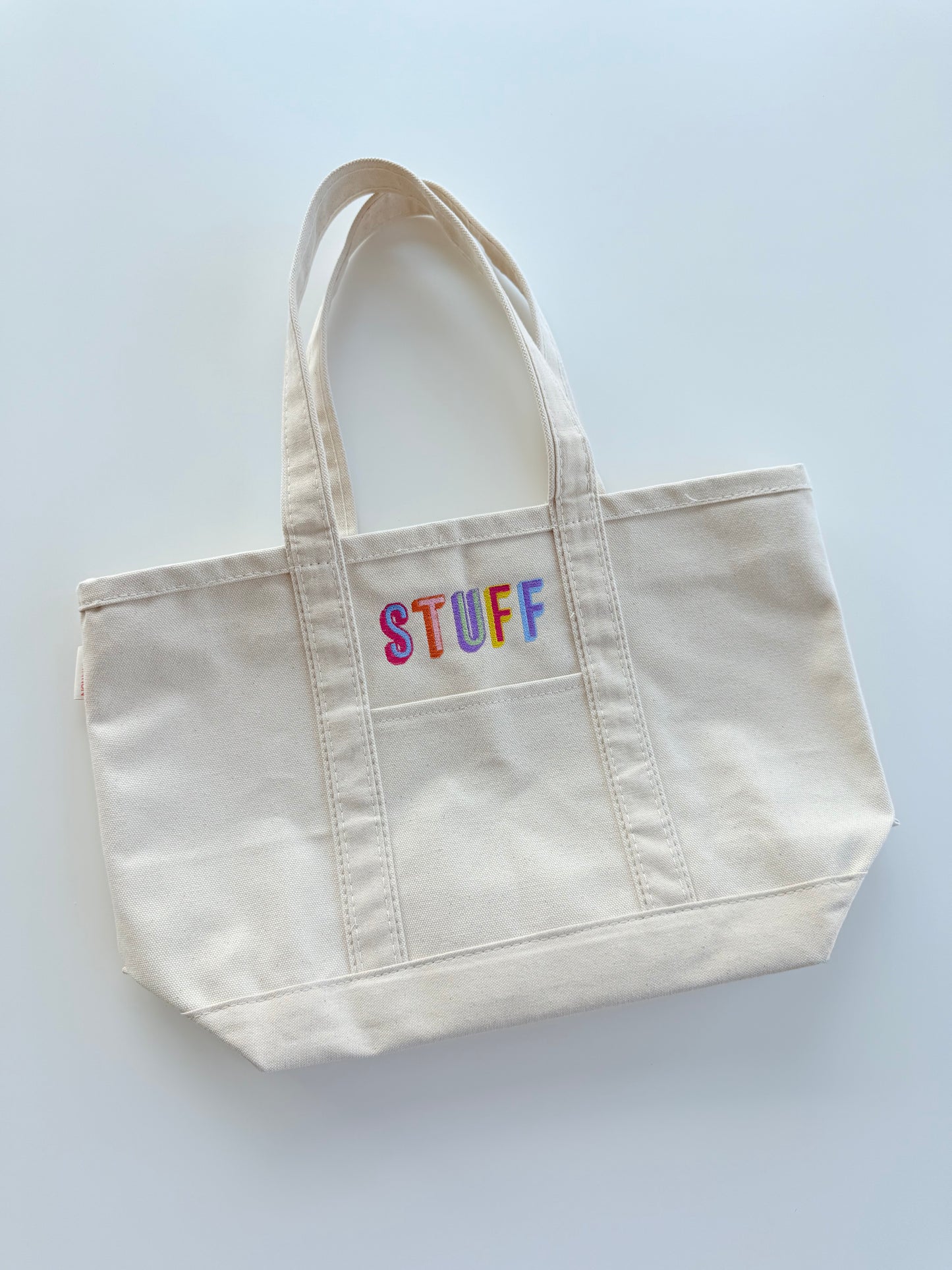Classic Canvas Tote - Zip Top Medium