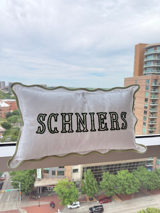 Applique Name Pillow - 12"x20"