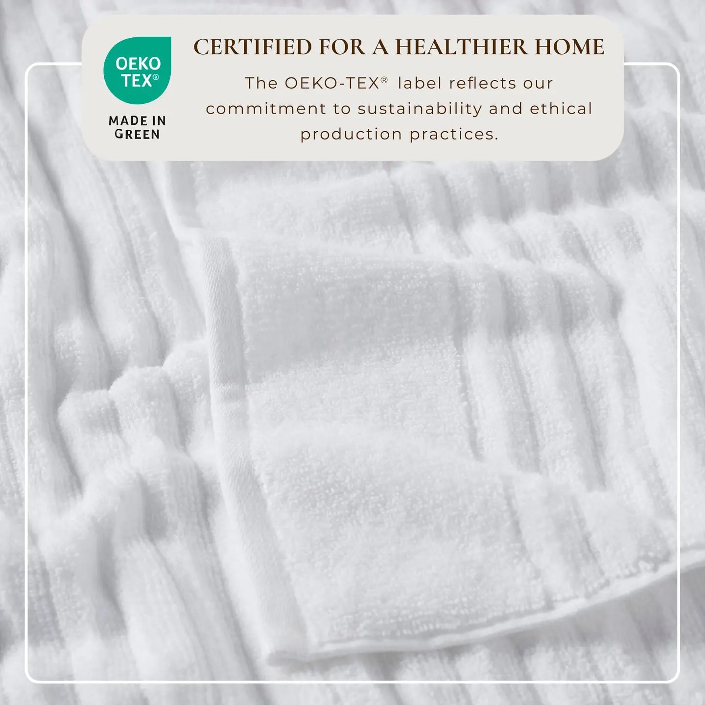 Cotton Ribbed 2 Bath Sheets