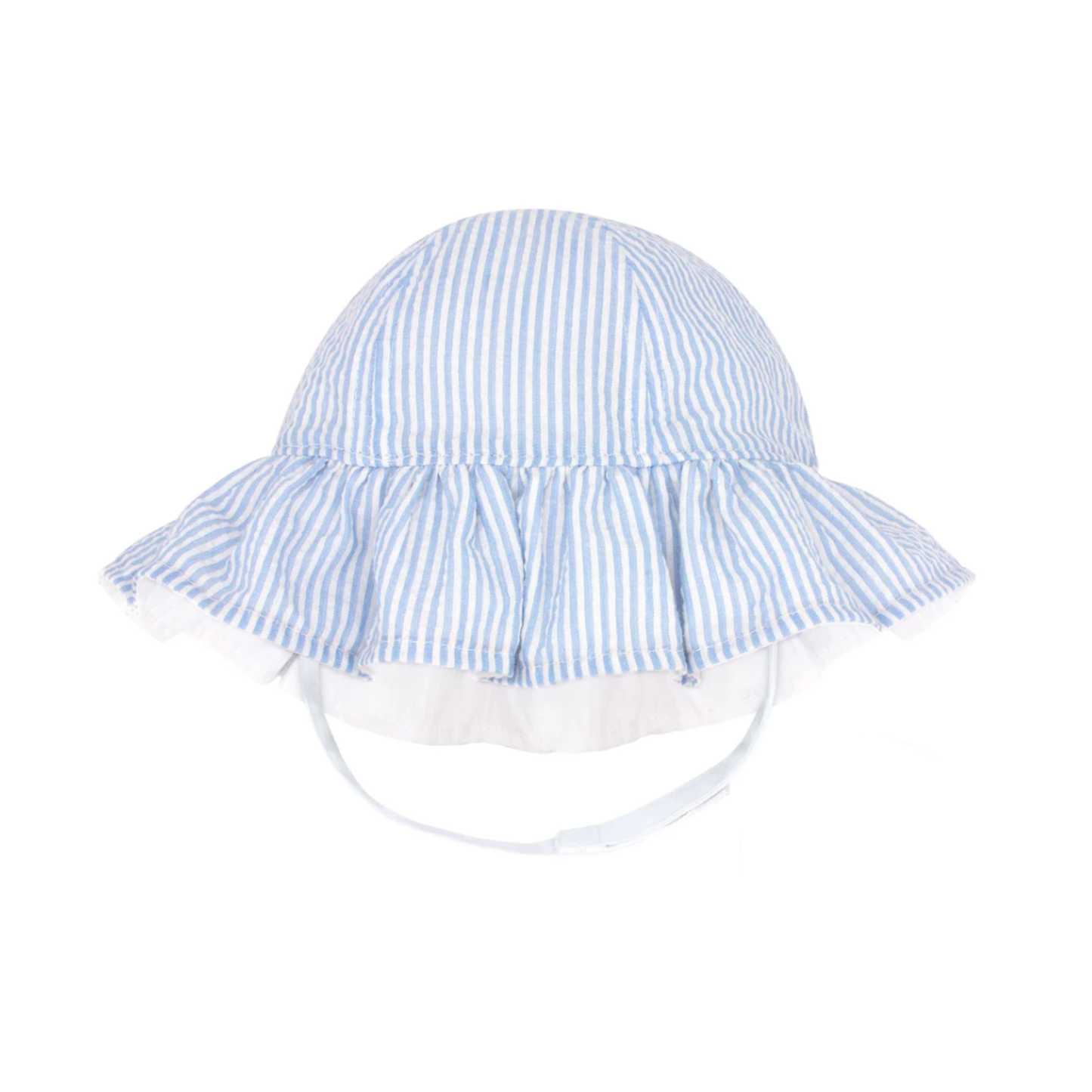 Baby Seersucker Pool Hat