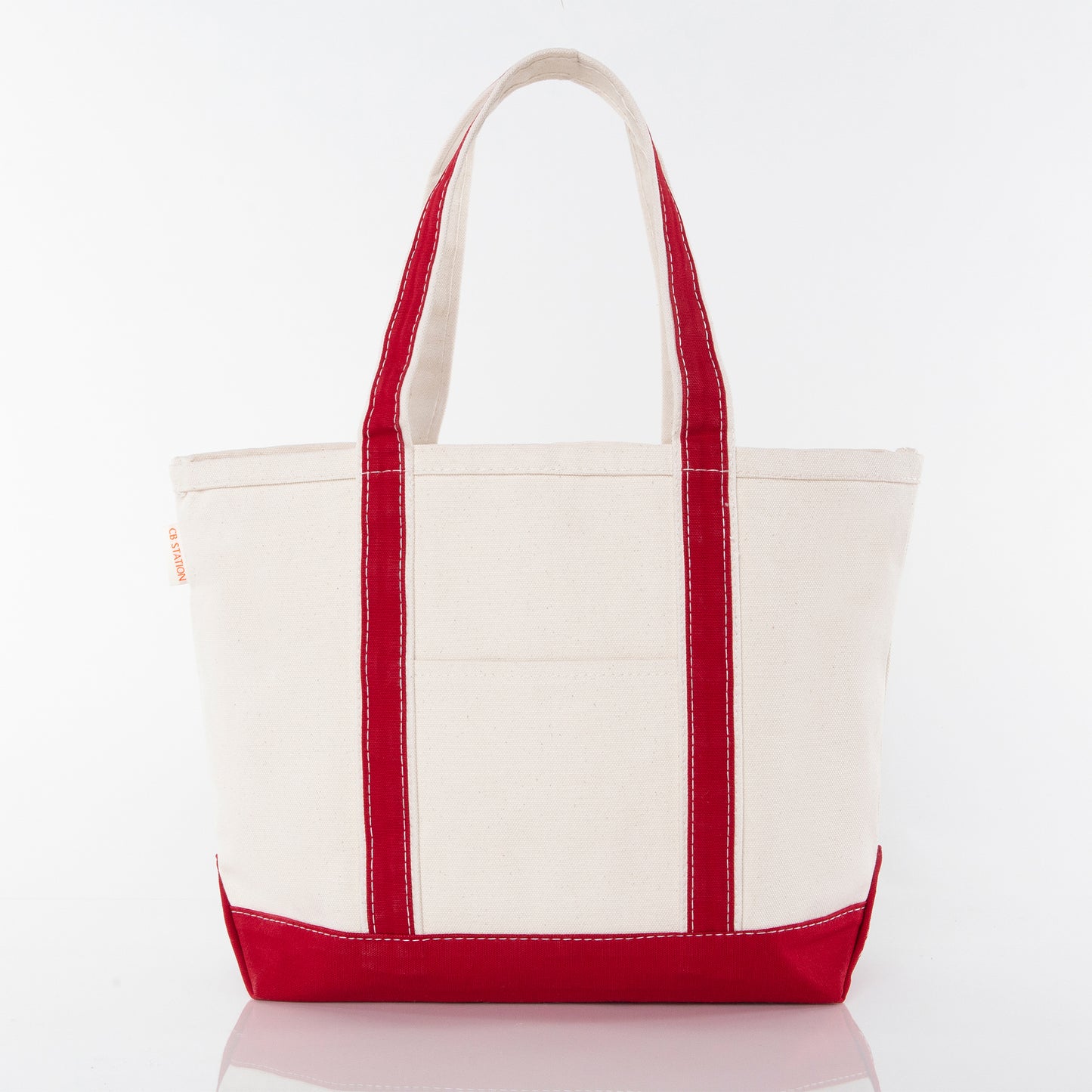 Classic Canvas Tote - Zip Top Medium