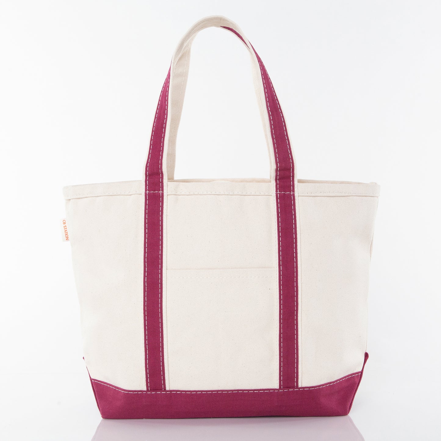 Classic Canvas Tote - Zip Top Medium