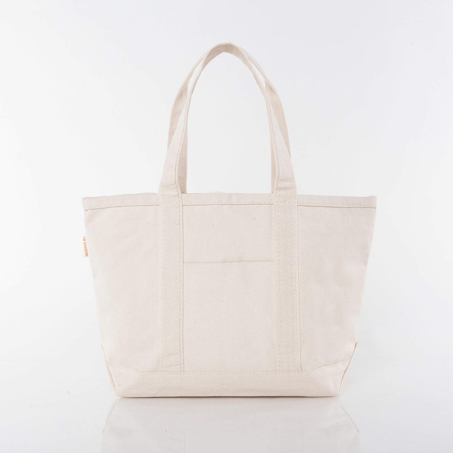 Classic Canvas Tote - Zip Top Medium