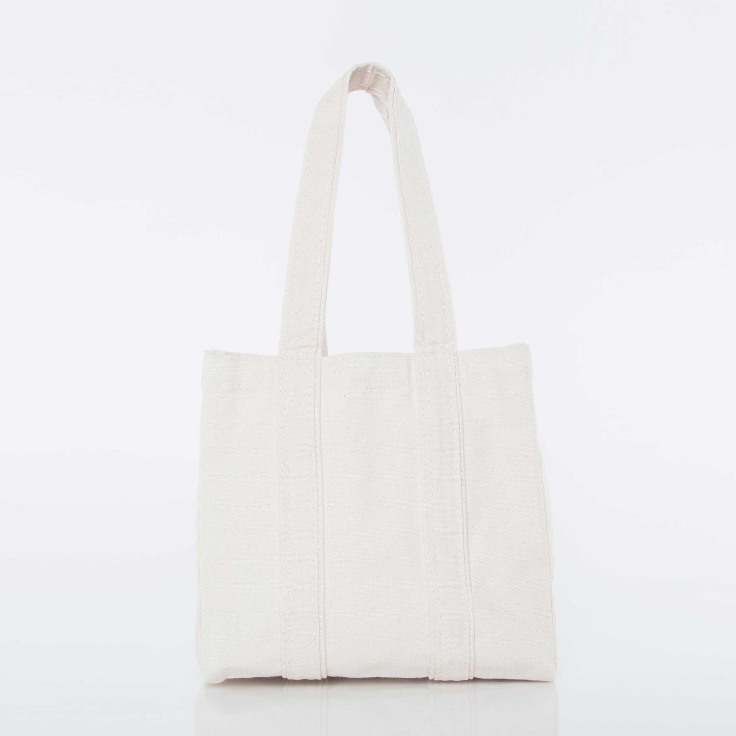 4 Wine Bottle Canvas Tote Bag