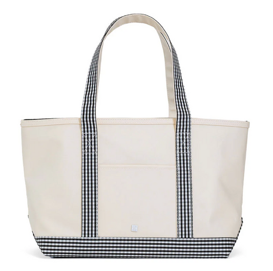 TRVL Medium Tote - Pattern Trim