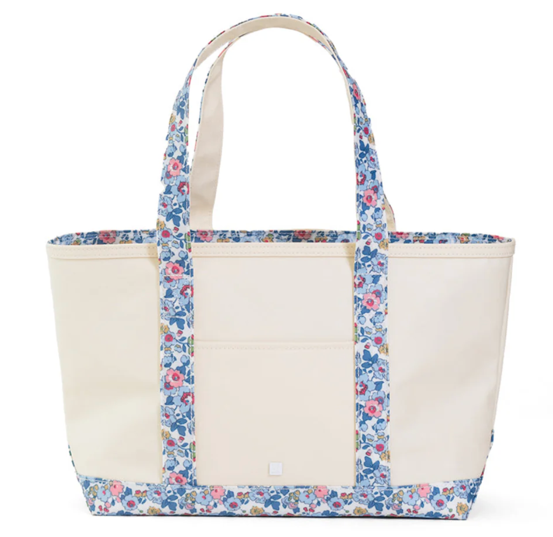 TRVL Medium Tote - Pattern Trim