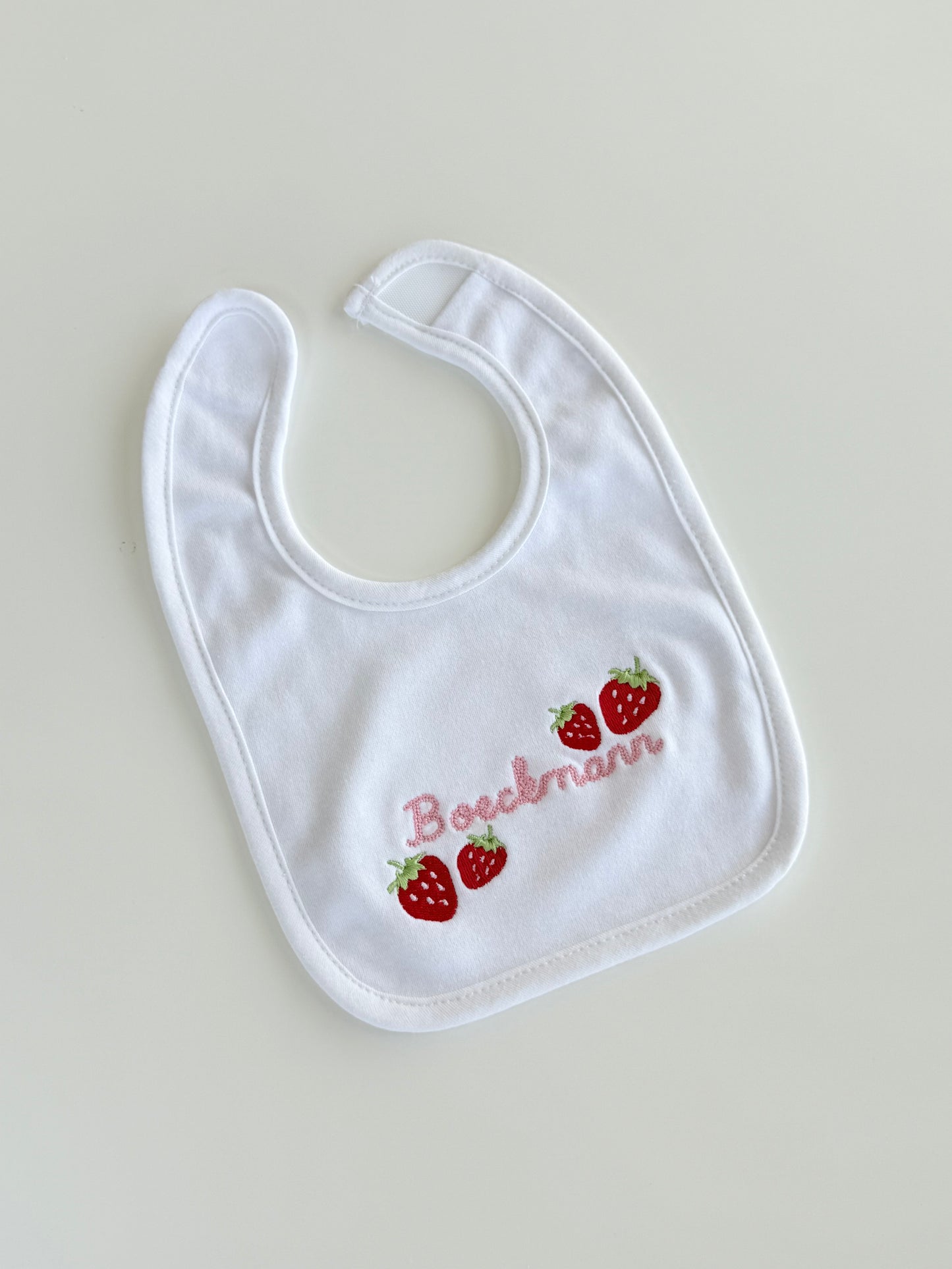 Strawberry Custom Baby Bib