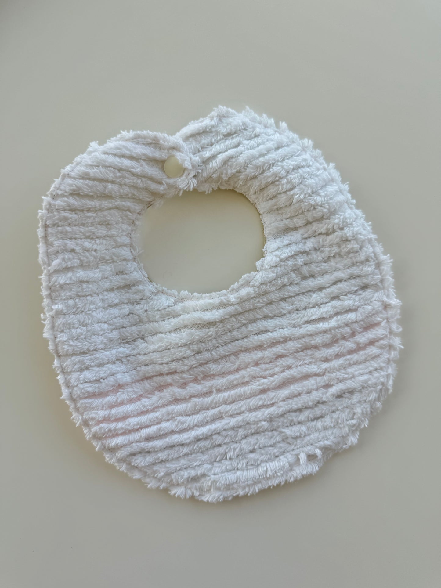 Custom Pieced Baby Bib with Towel Terry Backing