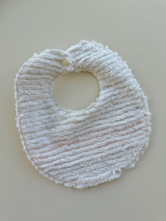 Custom Pieced Baby Bib with Towel Terry Backing