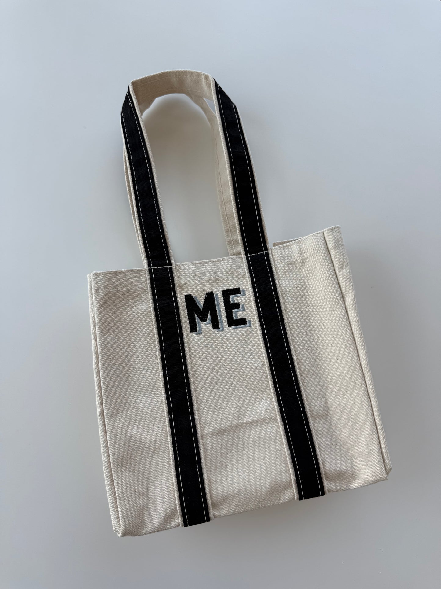 Square Canvas Tote - 4 Wine Bottle Carrier