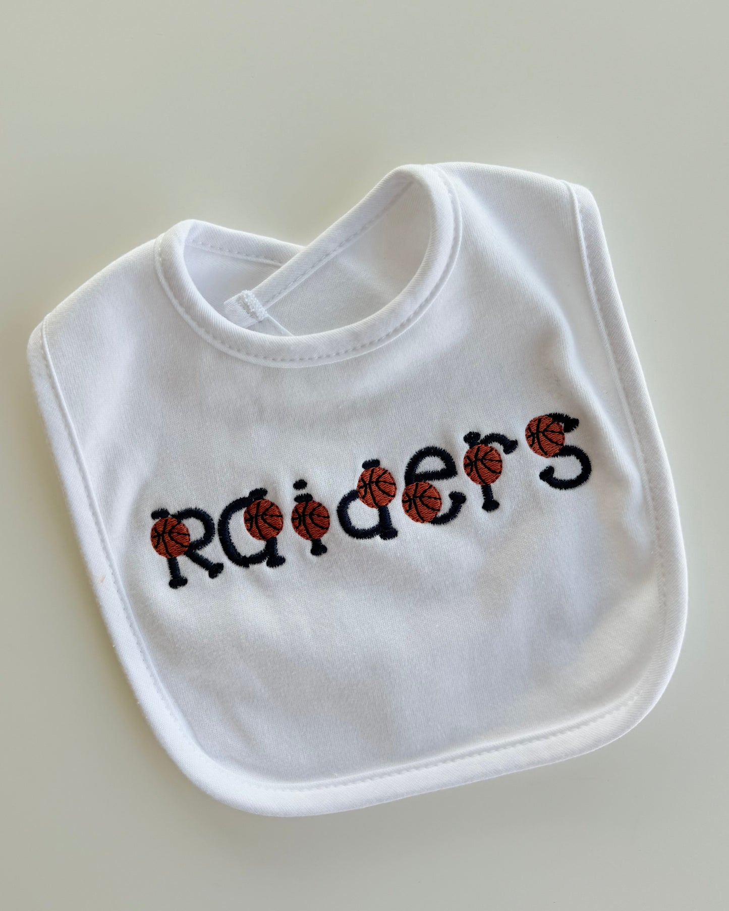 Football Font Baby Bib