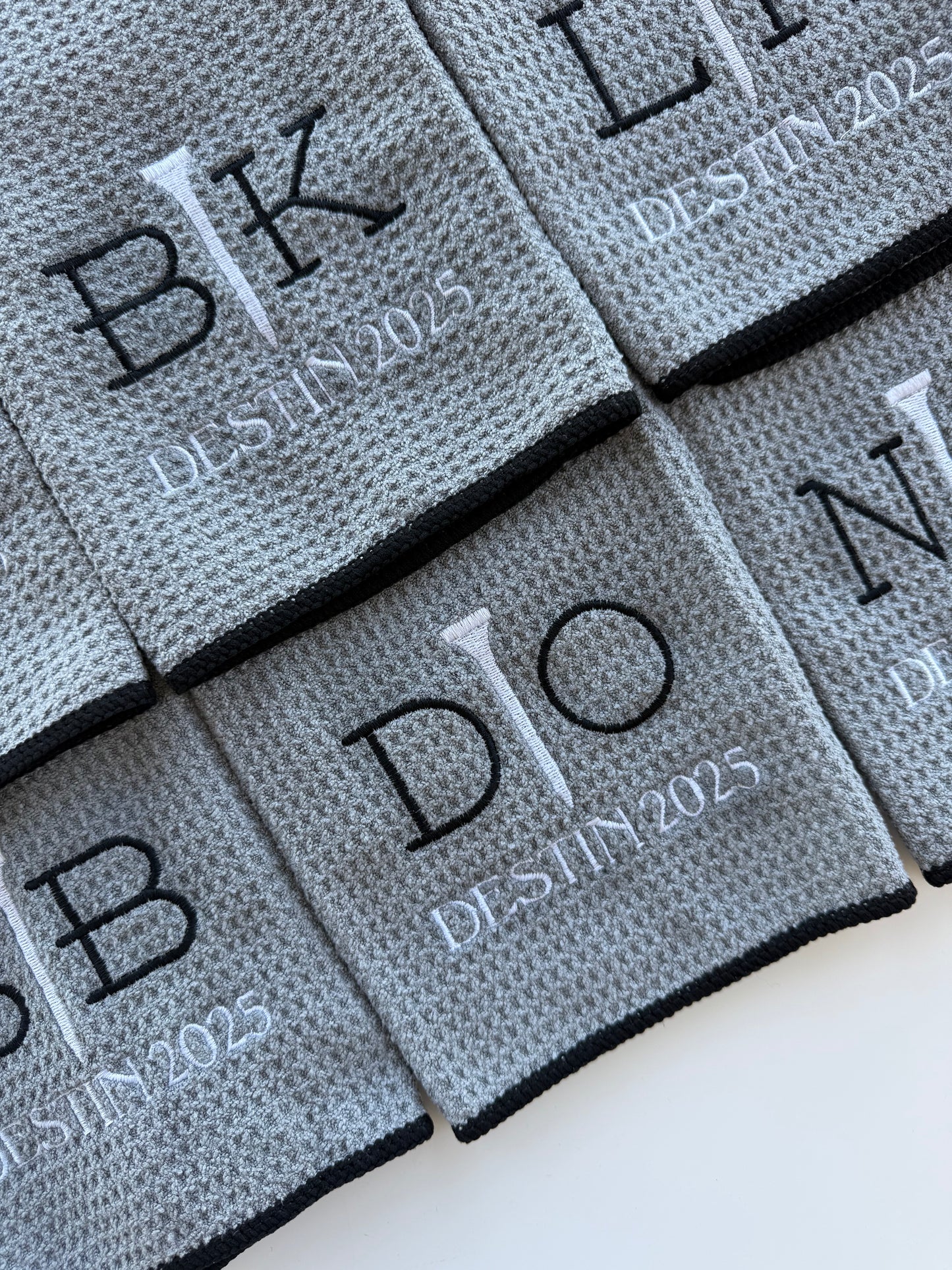 Tee Monogram Golf Towel