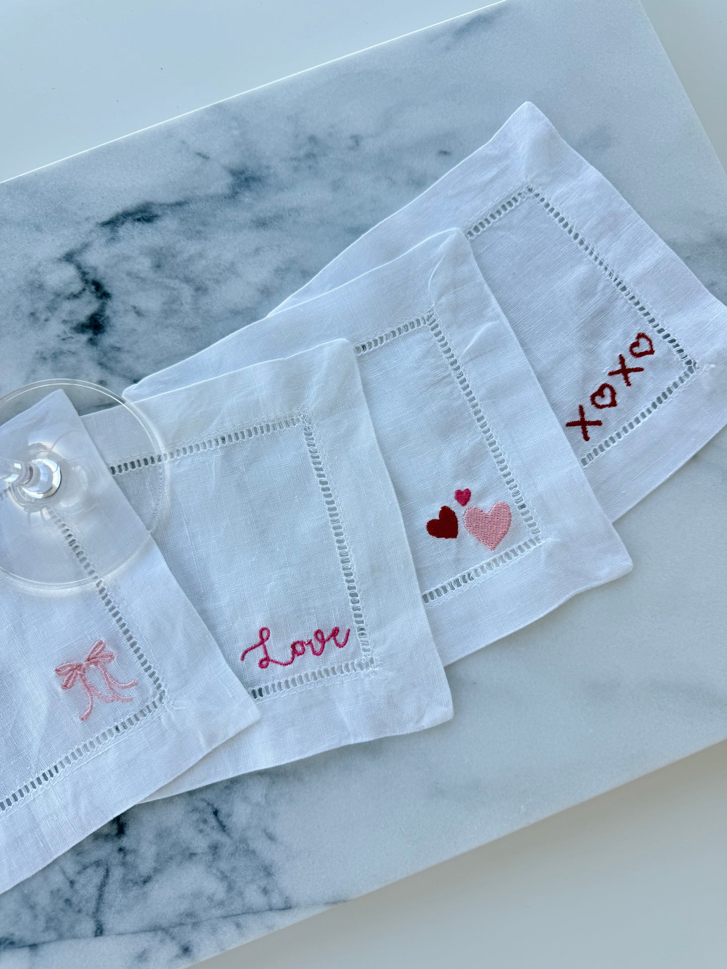 Valentines Day Cocktail Napkins
