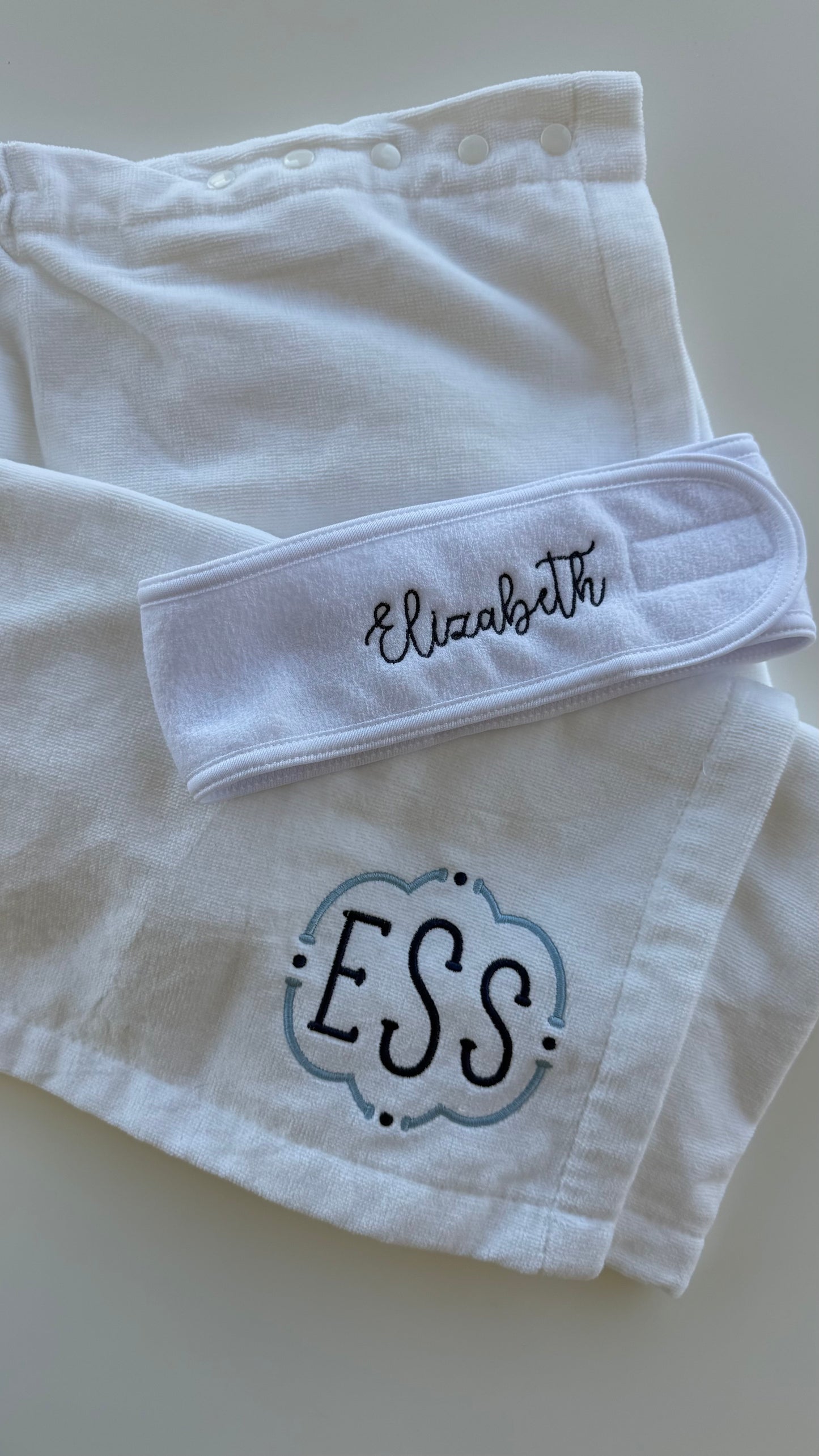 Spa Wrap - Turkish Cotton Snap Closure