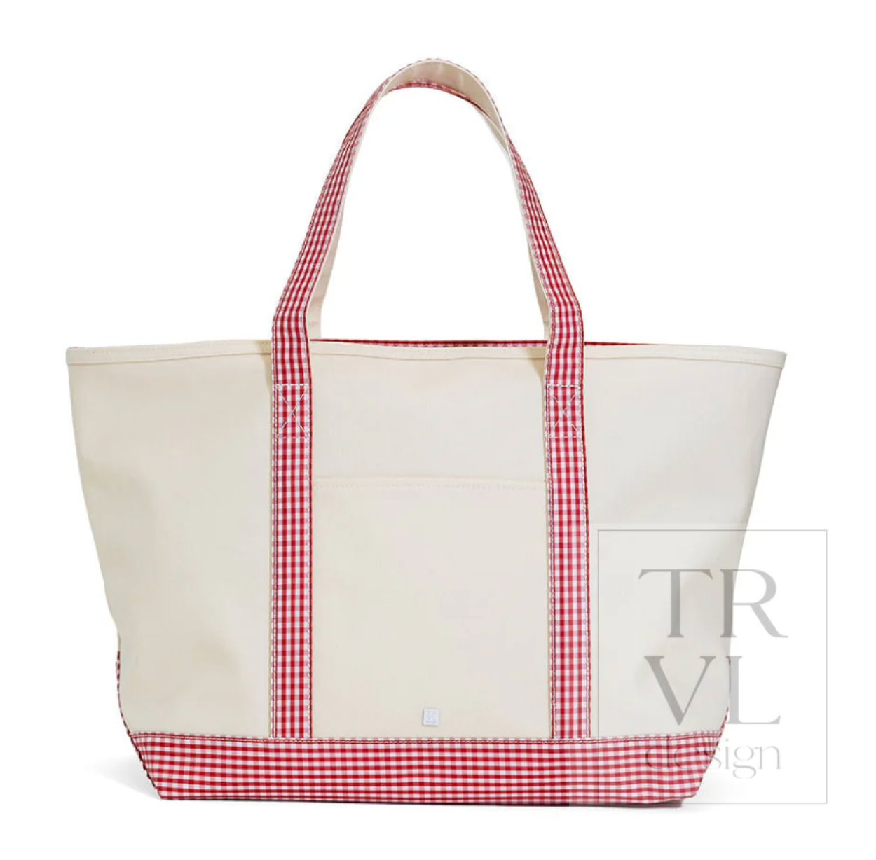 TRVL Maxi Tote - Patterned Trim