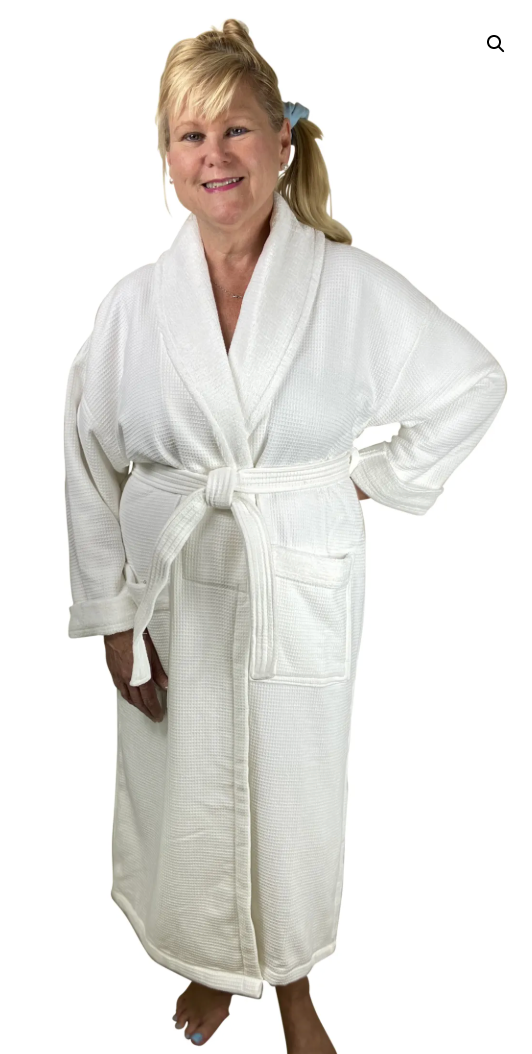 Terry Lined Full Length Robe